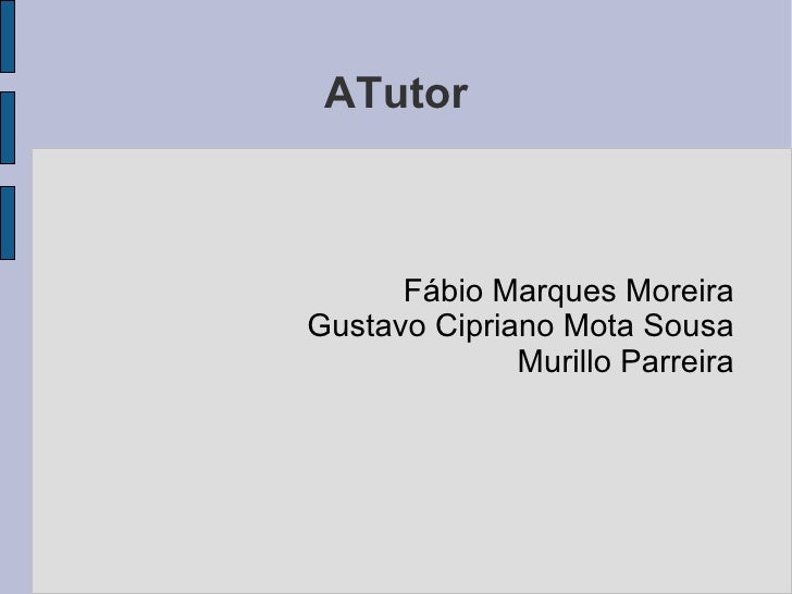 atutor cmu