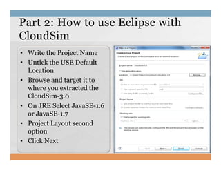 A tutorial on CloudSim | PDF