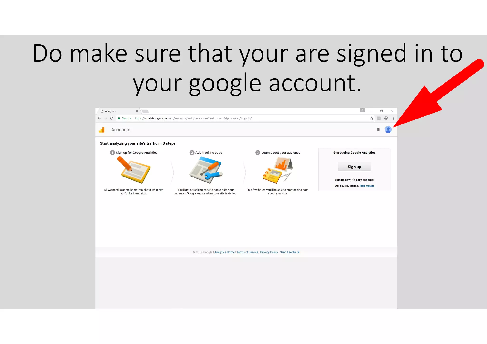 Do make sure that your are signed in to
your google account.
 