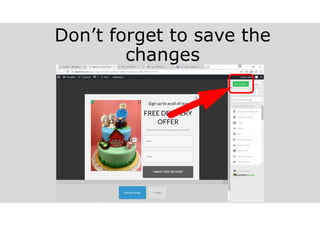 Don’t forget to save the
changes
melvinreceno.com_themagnificentpm
 