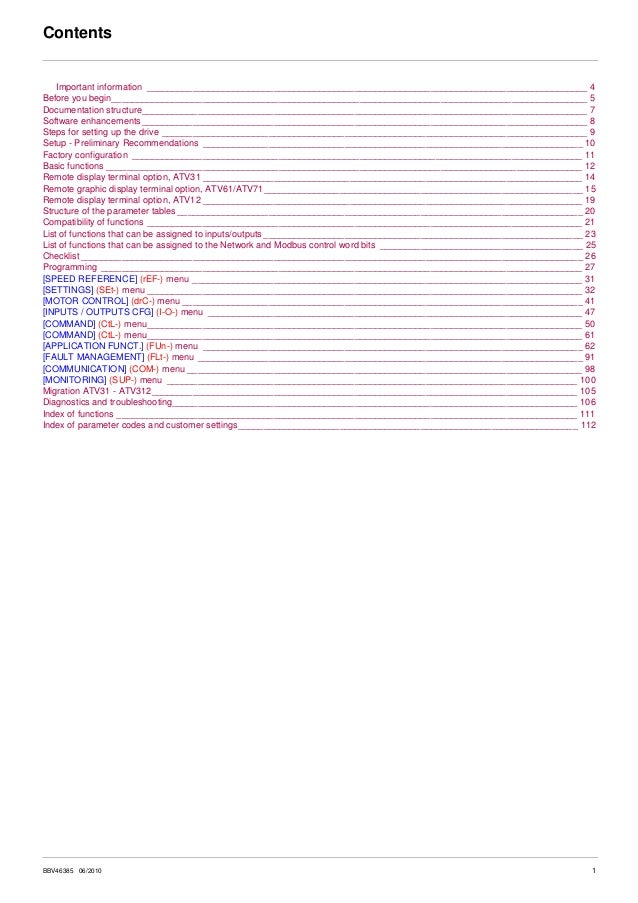 Atv312 programming manual