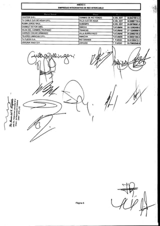 Acuerdo SATSAID-ATVC 8/7/2013