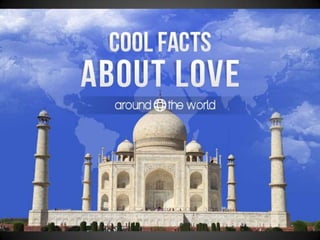 Cool Facts About Love Around The World