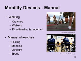 Military Caregiving: Assistive Technology Devices