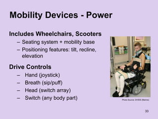 Military Caregiving: Assistive Technology Devices