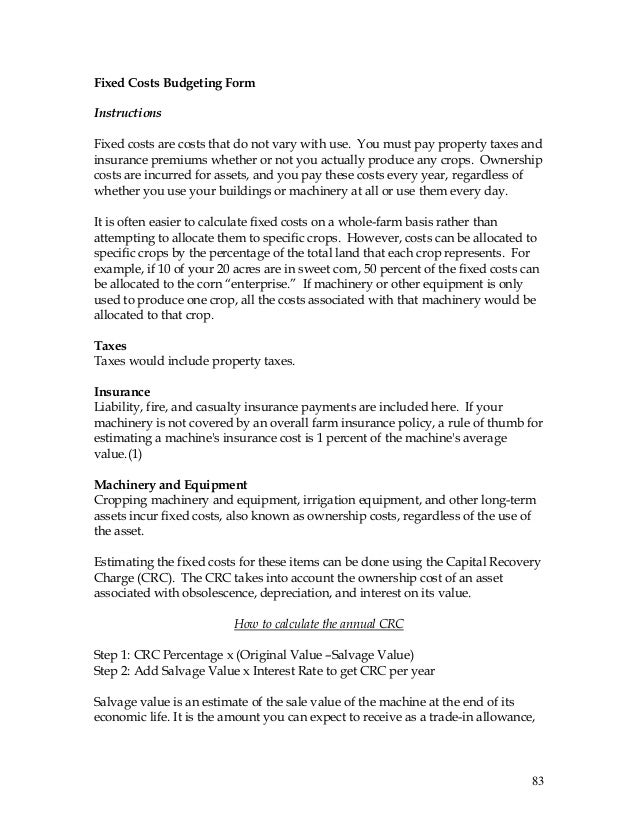 budgeting workbook