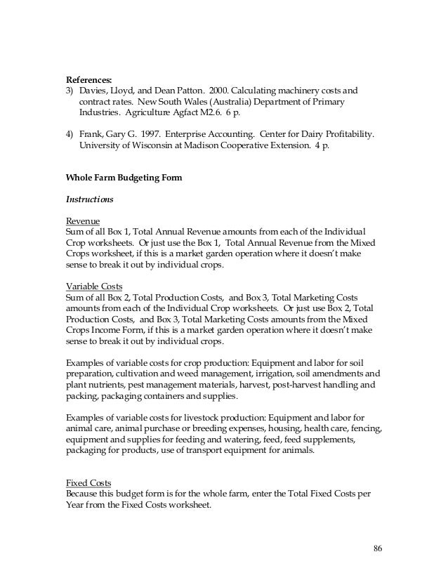 budgeting workbook