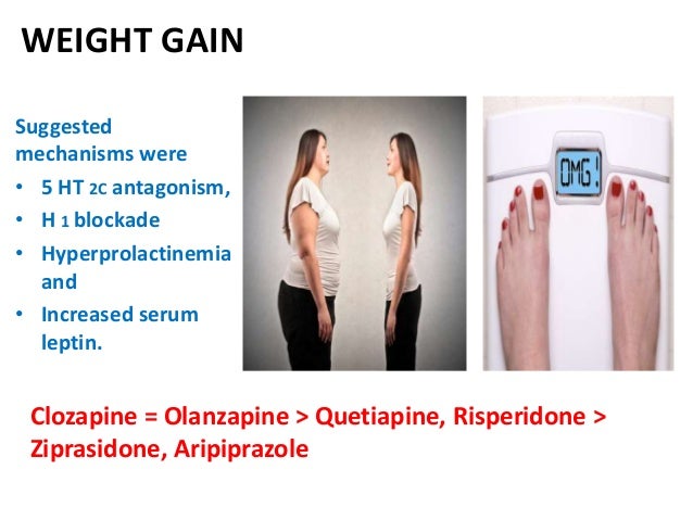 how to not gain weight on quetiapine