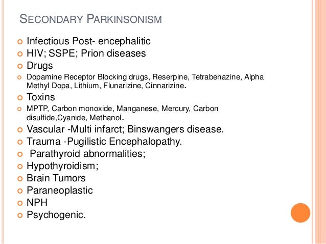 Atypical Parkinsonism Atypical Parkinsonism