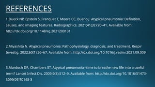 Atypical Pneumonia: Mycoplasma, Chlamydia, and Legionella – Clinical ...