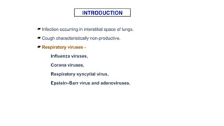 Comprehensive Overview of Atypical Pneumonia and Its Pathogens | PPTX