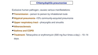 Comprehensive Overview of Atypical Pneumonia and Its Pathogens | PPTX