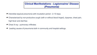 Comprehensive Overview of Atypical Pneumonia and Its Pathogens | PPTX