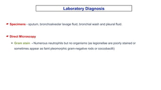 Comprehensive Overview of Atypical Pneumonia and Its Pathogens | PPTX