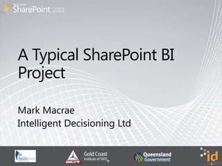 Mark Macrae
Intelligent Decisioning Ltd
 