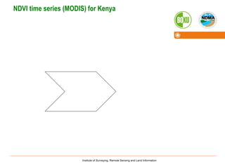 Satellite-based drought monitoring in Kenya in an operational setting