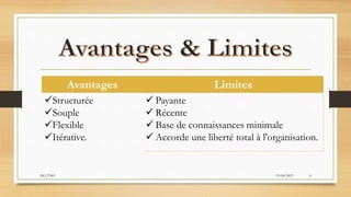Avantages Limites
Structurée
Souple
Flexible
Itérative.
 Payante
 Récente
 Base de connaissances minimale
 Accorde une liberté total à l'organisation.
19/04/2015ISO 27005 8
 