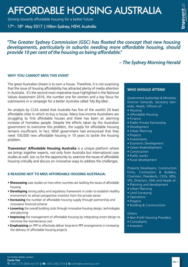 AFFORDABLE HOUSING AUSTRALIA | PDF | Government Support and Welfare ...