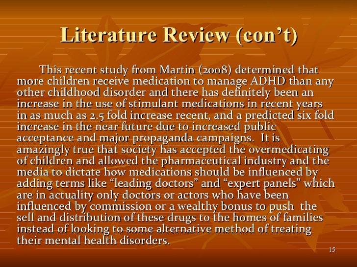 Essays on adhd