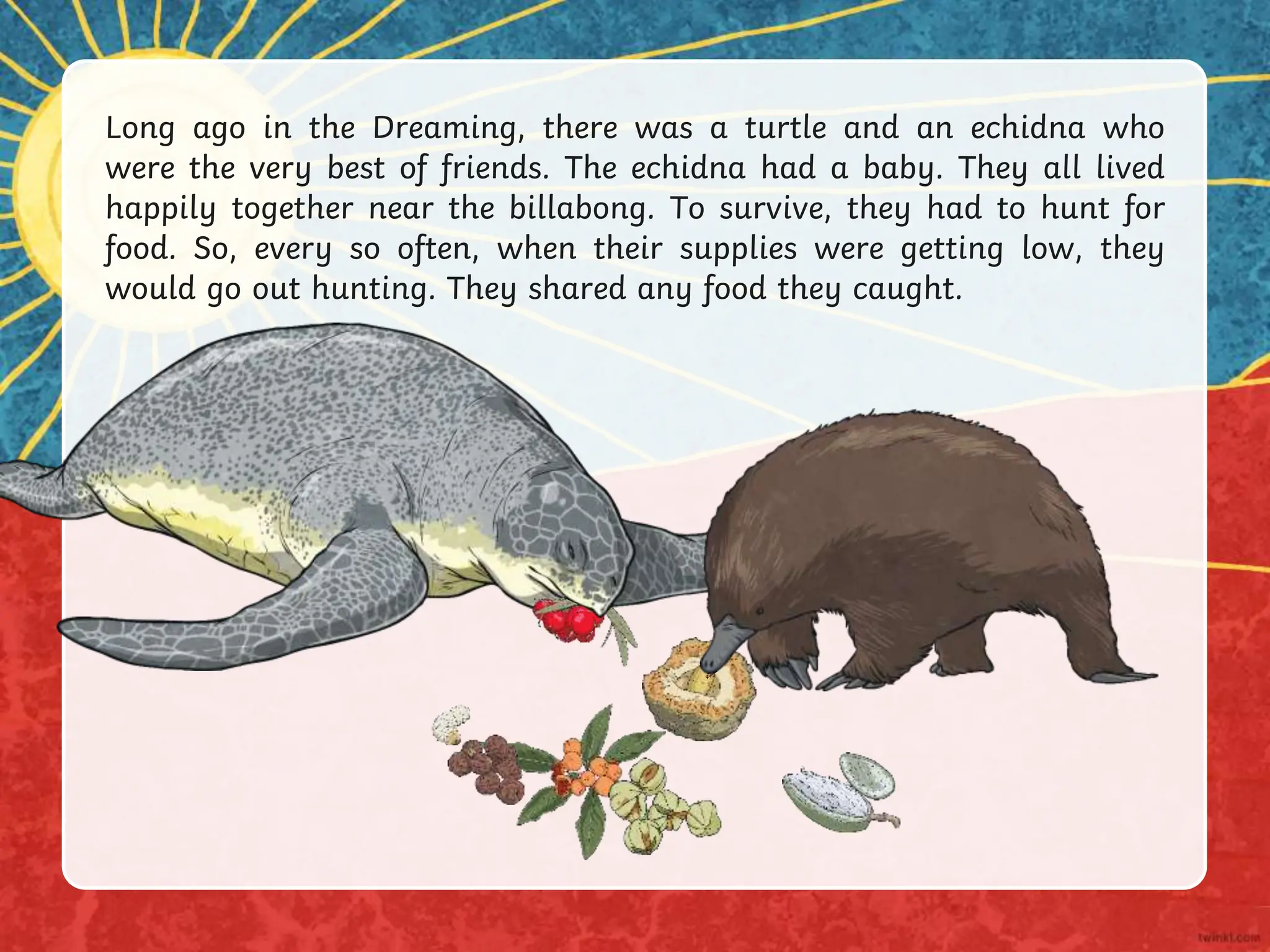 Au t2 e 41260 aboriginal dreaming how the turtle got its shell au-t2-e-41260-aboriginal-dreaming-how-the-turtle-got-its-shell
