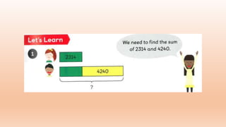 Column Addition Year 4 Key Stage 2 | PPTX