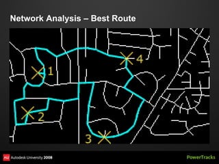 Network Analysis – Best Route
 