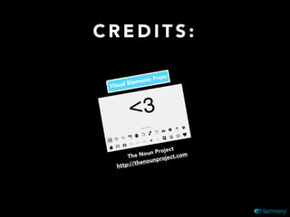 C R E D I T S :
The Noun Project
http://thenounproject.com
Visual Elements From
 