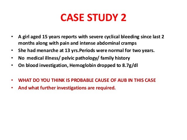 Dysfunctional uterine bleeding assessment image