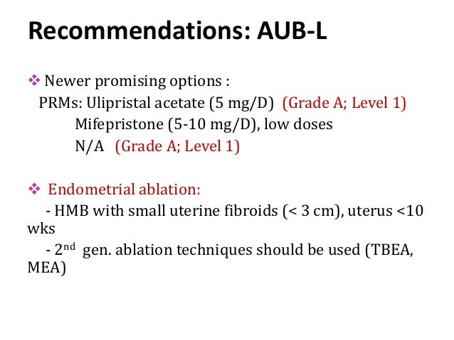 Insight AUB Management Guidelines on AUB in Reproductive Insight AUB Management Guidelines on AUB in Reproductive