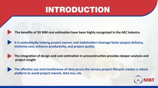 The Benefits of 5D BIM Cost Estimation | PDF