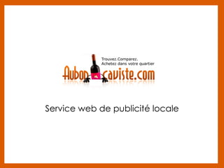 Service web de publicité locale 