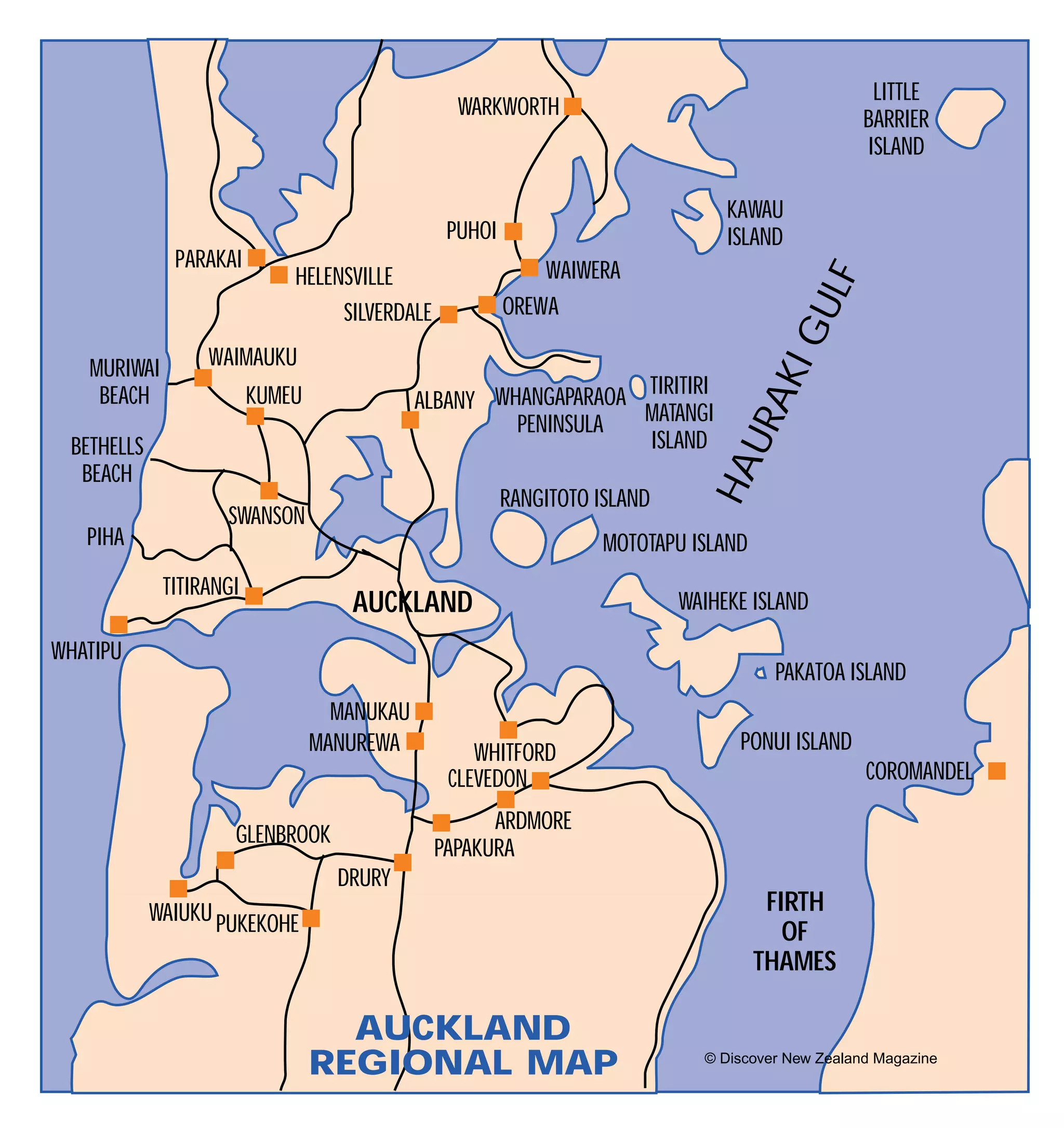 Auckland región PDF