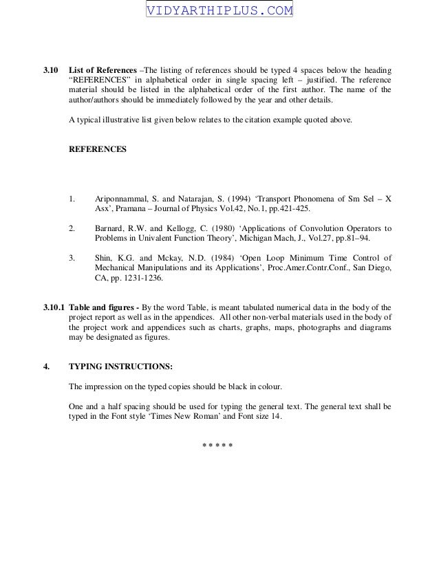 anna university project report format r 2013 typical report format