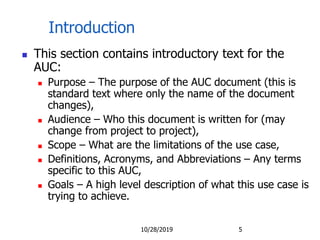 How to Complete a Use Case Templlate with MS Word | PPT