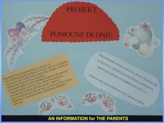 AN INFORMATION for THE PARENTS
 