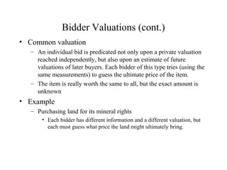 Individual Bids Auctions final | PPT