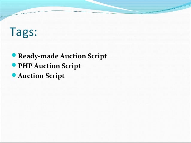 Auction Script Ready Made Auction Script Php Auction Script Auction Script Ready Made Auction Script Php Auction Script