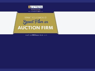 What You Should Expect from an Auction Firm