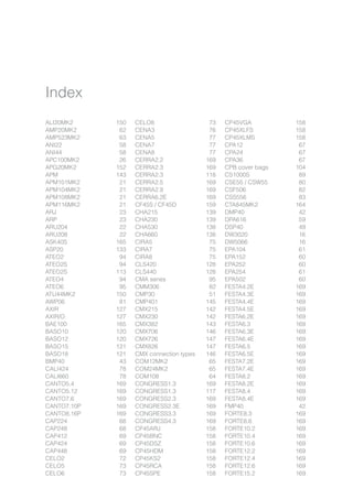ALI20MK2	 150
AMP20MK2	 62
AMP523MK2	 63
ANI22	 58
ANI44	 58
APC100MK2	 26
APG20MK2	 152
APM	 143
APM101MK2	 21
APM104MK2	 21
APM108MK2	 21
APM116MK2	 21
ARJ	 23
ARP	 23
ARU204	 22
ARU208	 22
ASK40S	 165
ASP20	 133
ATEO2	 94
ATEO2S	 94
ATEO2S	 113
ATEO4	 94
ATEO6	 95
ATU44MK2	 150
AWP06	 81
AXIR	 127
AXIR/O	 127
BAE100	 165
BASO10	 120
BASO12	 120
BASO15	 121
BASO18	 121
BMP40	 43
CALI424	 78
CALI660	 78
CANTO5.4	 169
CANTO5.12	 169
CANTO7.6	 169
CANTO7.10P	 169
CANTO8.16P	 169
CAP224	 68
CAP248	 68
CAP412	 69
CAP424	 69
CAP448	 69
CELO2	 72
CELO5	 73
CELO6	 73
CELO8	 73
CENA3	 76
CENA5	 77
CENA7	 77
CENA8	 77
CERRA2.2	 169
CERRA2.3	 169
CERRA2.3	 118
CERRA2.5	 169
CERRA2.9	 169
CERRA6.2E	 169
CF45S / CF45D	 159
CHA215	 139
CHA230	 139
CHA530	 138
CHA660	 138
CIRA5	 75
CIRA7	 75
CIRA8	 75
CLS420	 128
CLS440	 128
CMA series	 95
CMM306	 82
CMP30	 51
CMP401	 145
CMX215	 142
CMX230	 142
CMX382	 143
CMX706	 146
CMX726	 147
CMX826	 147
CMX connection types	 146
COM12MK2	 65
COM24MK2	 65
COM108	 64
CONGRESS1.3	 169
CONGRESS1.3	 117
CONGRESS2.3	 169
CONGRESS2.3E	 169
CONGRESS3.3	 169
CONGRESS4.3	 169
CP45ARJ	 158
CP45BNC	 158
CP45DSZ	 158
CP45HDM	 158
CP45KS2	 158
CP45RCA	 158
CP45SPE	 158
CP45VGA	 158
CP45XLFS	 158
CP45XLMS	 158
CPA12	 67
CPA24	 67
CPA36	 67
CPB cover bags	 104
CS1000S	 89
CSE55 / CSW55	 80
CSF506	 82
CSS556	 83
CTA845MK2	 164
DMP40	 42
DPA616	 59
DSP40	 49
DW3020	 16
DW5066	 16
EPA104	 61
EPA152	 60
EPA252	 60
EPA254	 61
EPA502	 60
FESTA4.2E	 169
FESTA4.3E	 169
FESTA4.4E	 169
FESTA4.5E	 169
FESTA6.2E	 169
FESTA6.3	 169
FESTA6.3E	 169
FESTA6.4E	 169
FESTA6.5	 169
FESTA6.5E	 169
FESTA7.2E	 169
FESTA7.4E	 169
FESTA8.2	 169
FESTA8.2E	 169
FESTA8.4	 169
FESTA8.4E	 169
FMP40	 42
FORTE8.3	 169
FORTE8.6	 169
FORTE10.2	 169
FORTE10.4	 169
FORTE10.6	 169
FORTE12.2	 169
FORTE12.4	 169
FORTE12.6	 169
FORTE15.2	 169
Index
 