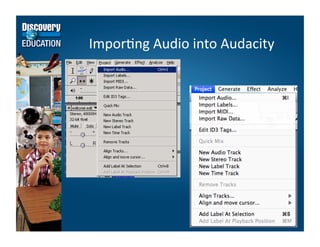 Download Audacity http://audacity.sourceforge.net/  