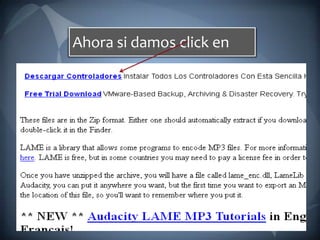 Ahora si damos click en 