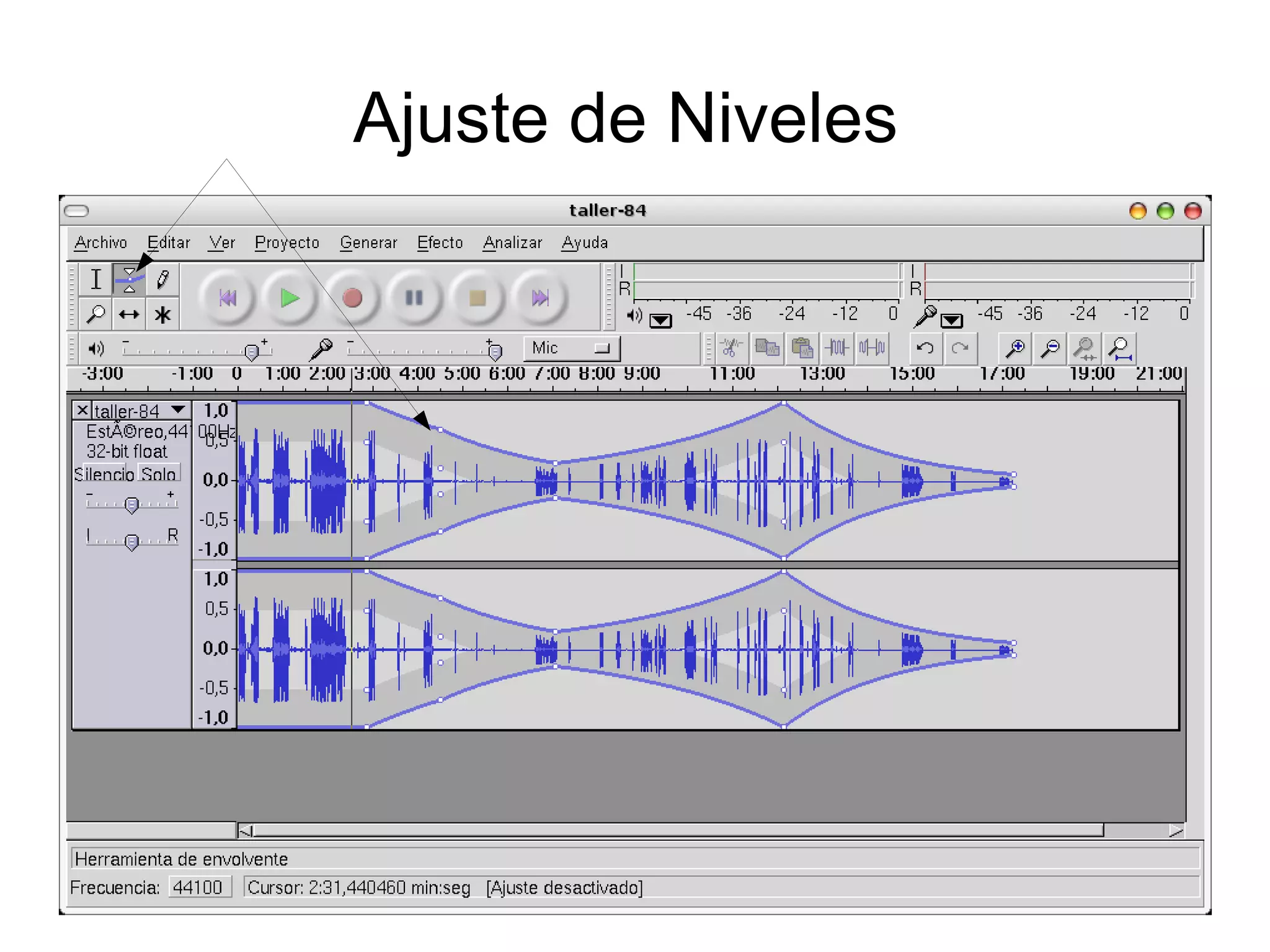 Ajuste de Niveles 