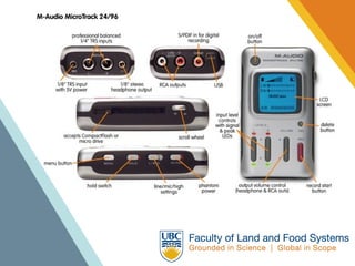 Introduction to Audio Editing 