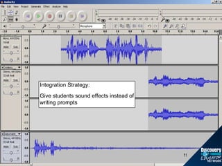 Integration Strategy: Give students sound effects instead of writing prompts 