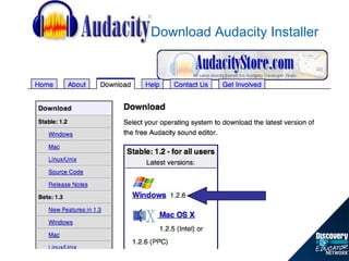 Download Audacity Installer 