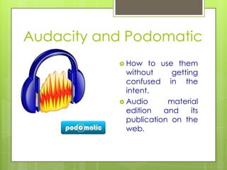 Audacity tutorial | PPTX