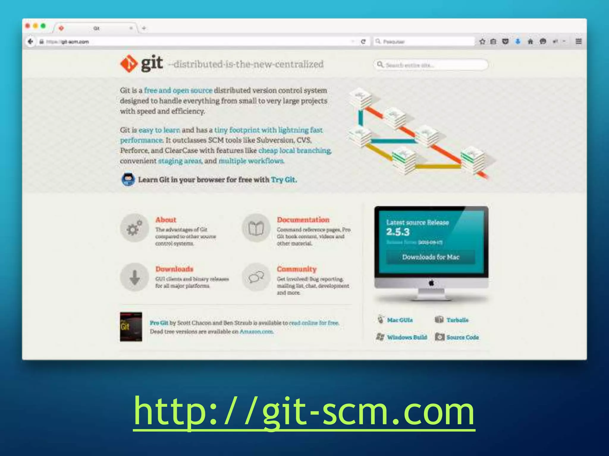 http://git-scm.com
 