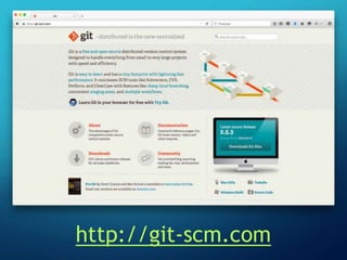 http://git-scm.com
 