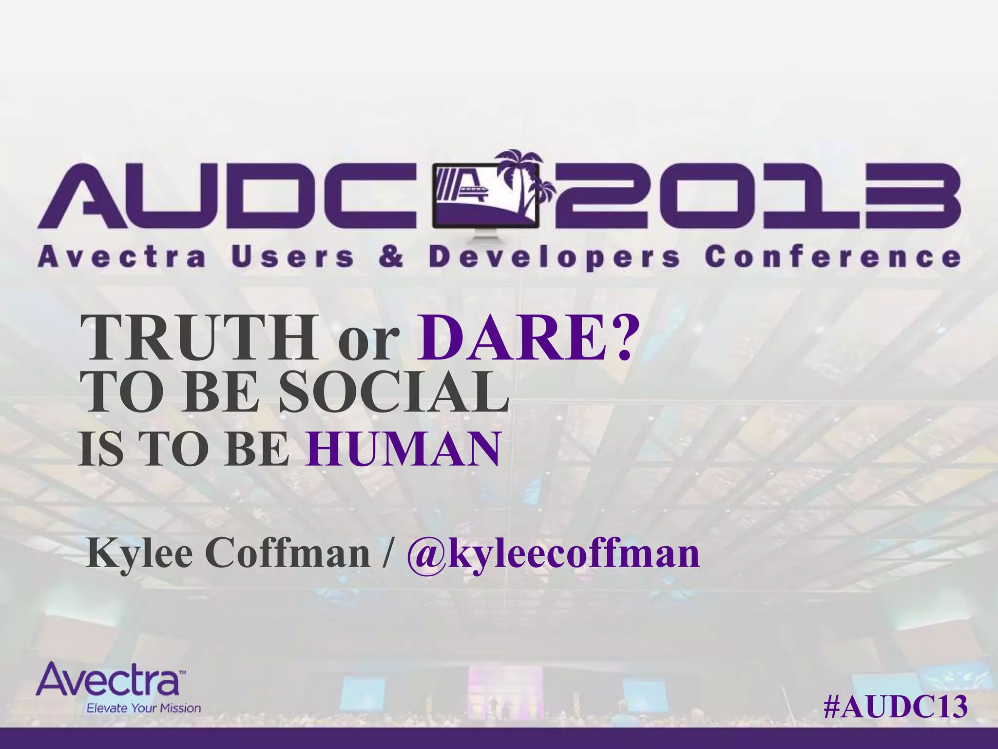 AUDC: Truth or Dare | PPTX