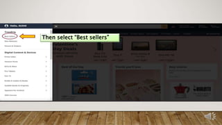 Then select “Best sellers”
 